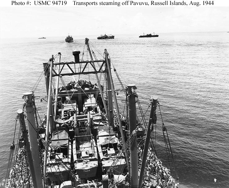 The USS Fayette, 1944