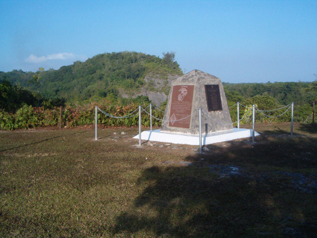 New Memorial on Peleliu