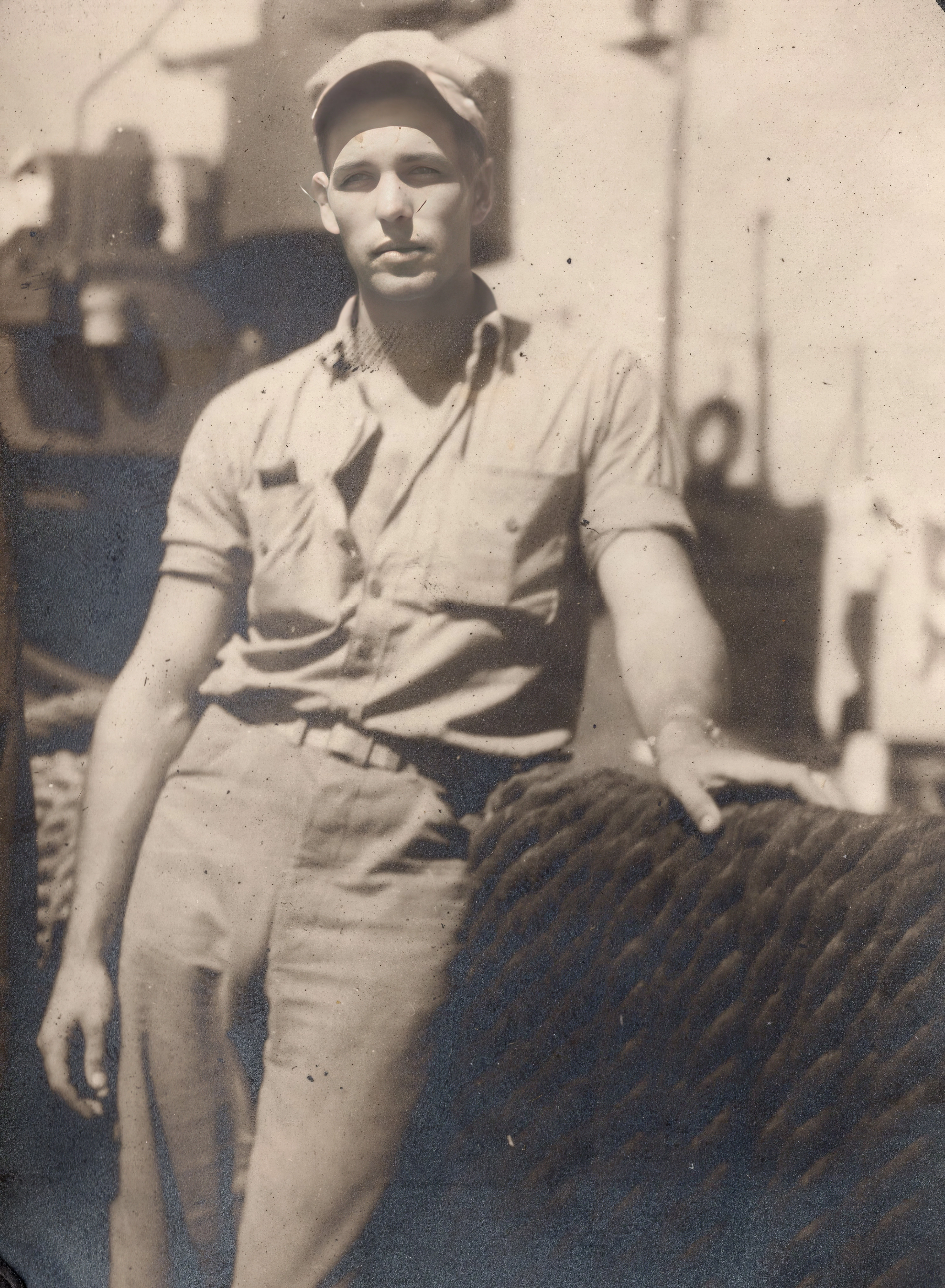 young man in uniform