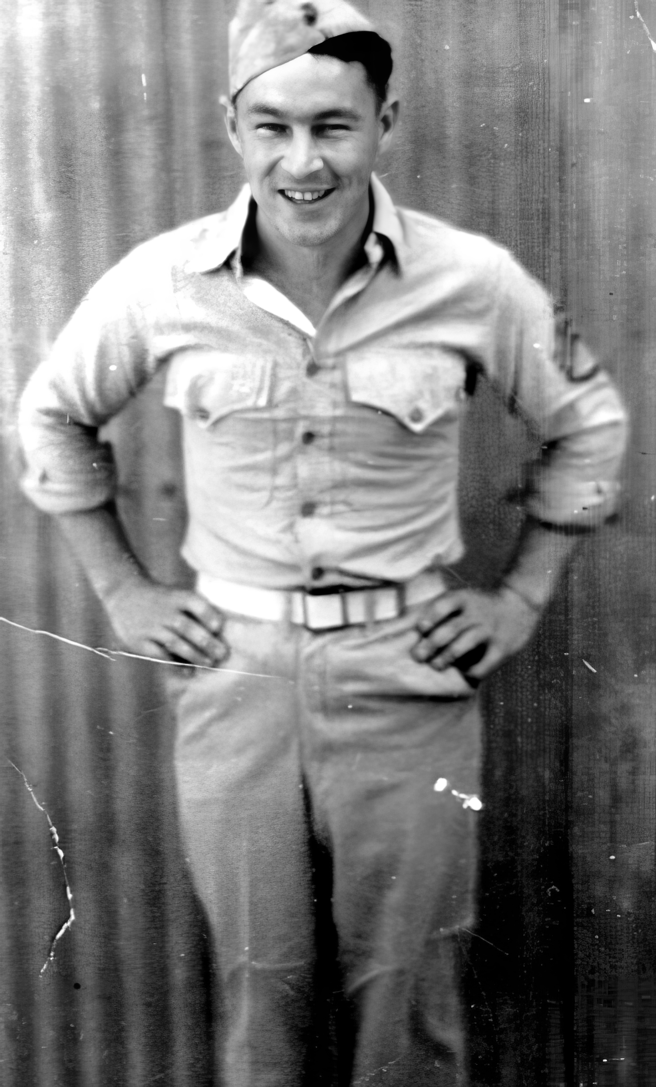 young man in uniform